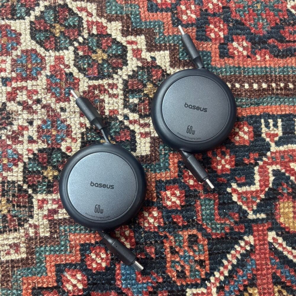 Baseus 60W Retractacle Cables Set of 2